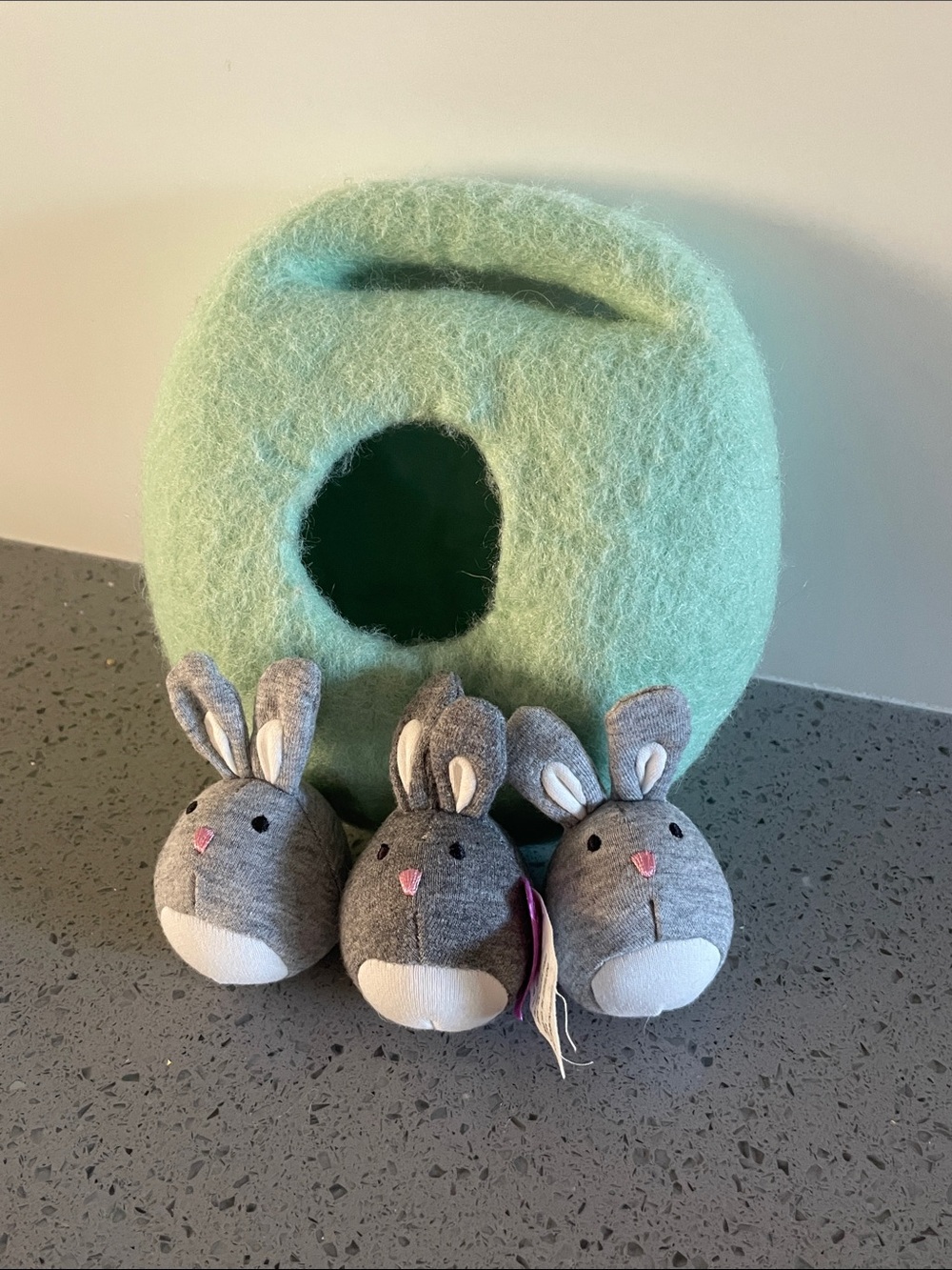 Lovevery Bunnies in a Burrow Toy
